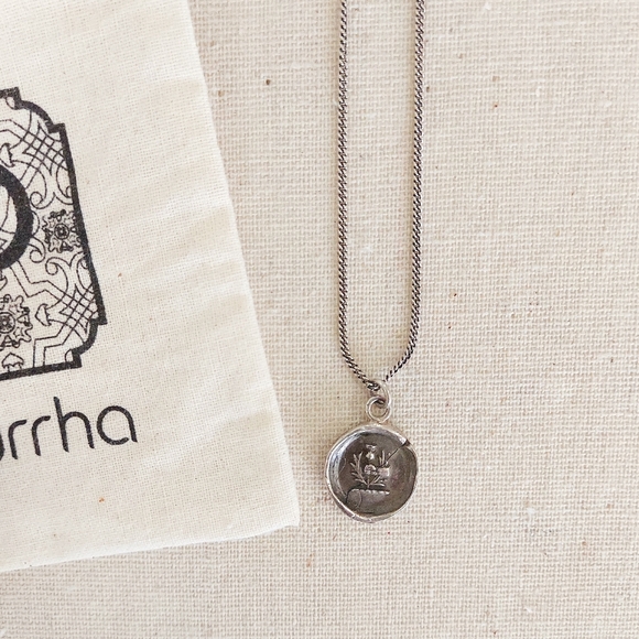 Pyrrha Sterling Silver I Am Safe Talisman - Picture 3 of 5